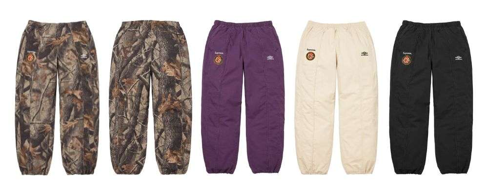 Supreme 2026SS Week1発売予定アイテムまとめ|ブランド古着買取専門店LIFESupreme®/Umbro® Cotton Ripstop Track Pant 30,800円画像