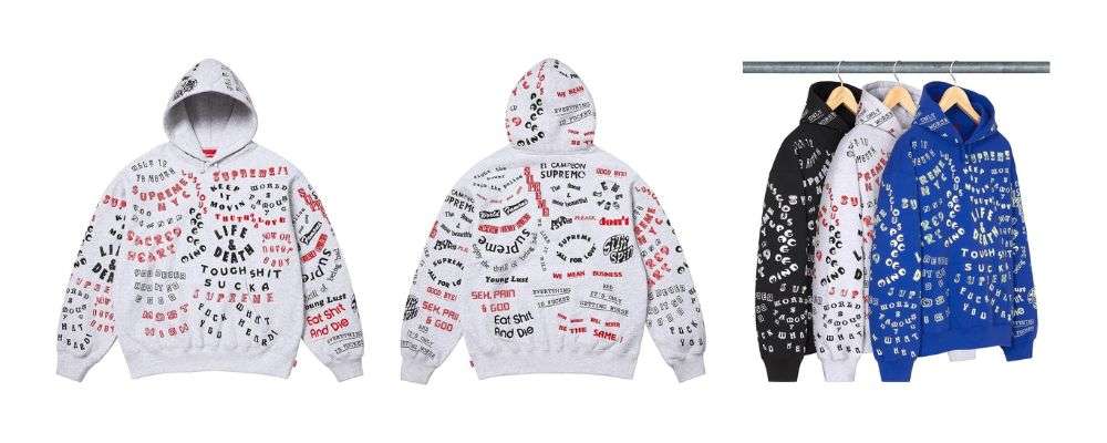 Supreme 2026SS Week2発売予定アイテムまとめ|ブランド古着買取専門店LIFEToo Deadly Hooded Sweatshirt 39,600円画像