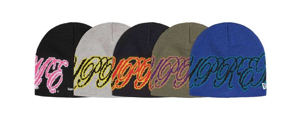 Supreme 2026SS Week3発売予定アイテムまとめ|ブランド古着買取専門店LIFENew Era® Cursive Beanie 7,700円画像