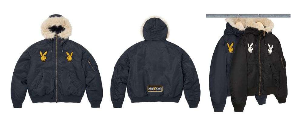 Supreme 2026SS Week3発売予定アイテムまとめ|ブランド古着買取専門店LIFESupreme®/Playboy® Hooded MA-171,500円画像