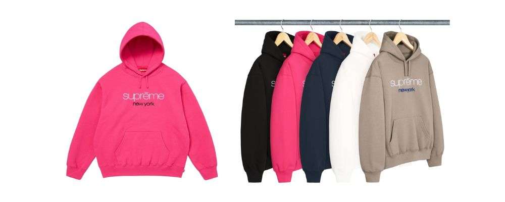 Supreme 2026SS Week3発売予定アイテムまとめ|ブランド古着買取専門店LIFEClassic Logo Hooded Sweatshirt 30,800円画像