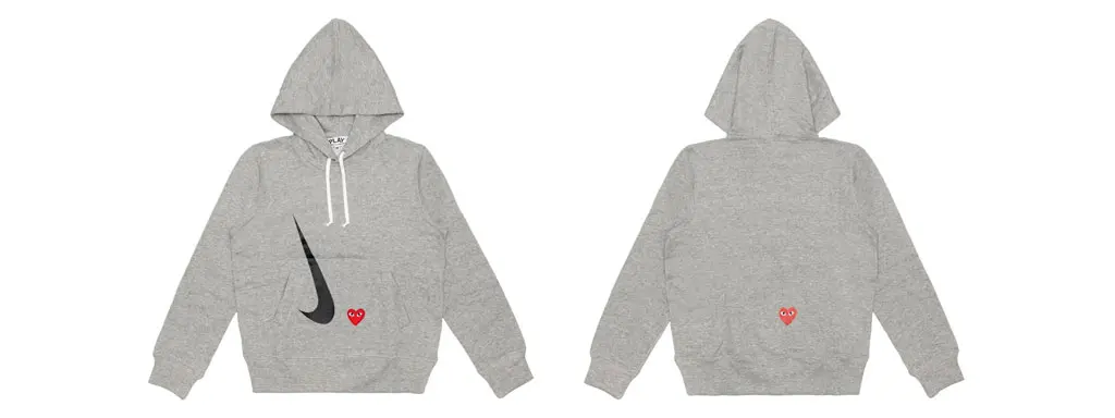 プレイコムデギャルソン ✕ナイキ パーカー コラボ商品 レア 最安値 COMME des GARCONS - コムデギャルソンコラボナイキパーカーsize Lの
