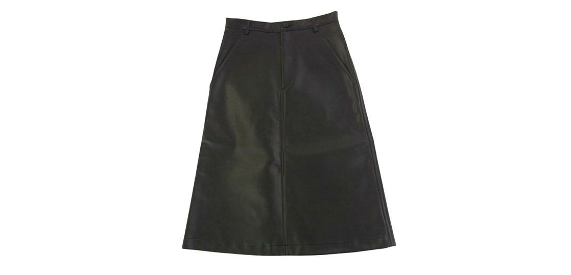 ブラックコムデギャルソン 1I-S001-052 フェイクレザー スカート 買取実績