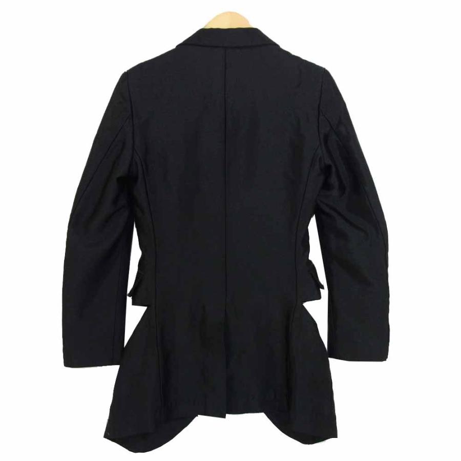 コムデギャルソンオムプリュス GARMENT TREATED BUCKLE BLAZER バックルブレザージャケットレイヤー画像