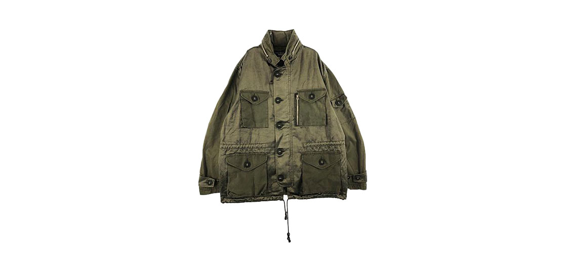 ジュンヤワタナベコムデギャルソンマン 22SS WI-J034 綿レーヨンサテン 綿バックサテン 綿ツイル 製品染め ジャケット 買取実績