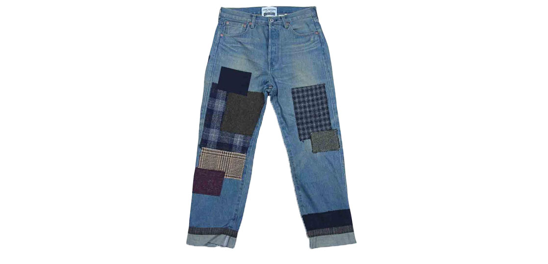 ジュンヤワタナベコムデギャルソン XF-P014 AD2020 パッチワーク デニム パンツ 買取実績