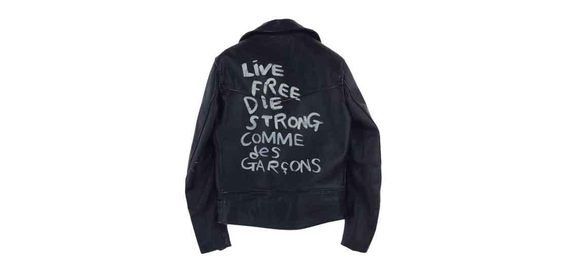 コムデギャルソン ルイスレザー KZ-J001 AD2021 ライトニング ライブフリー 買取実績