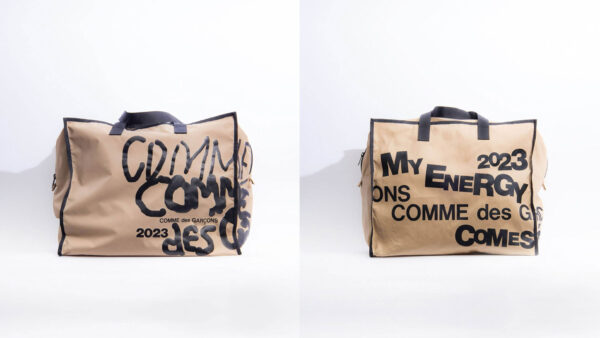コムデギャルソンの新作「メッセージ ショッピング バッグ」をご紹介！買取価格公開中