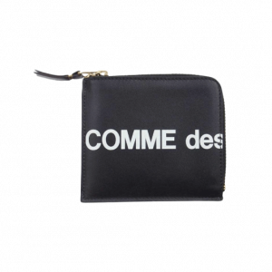 コムデギャルソン SA3100HL Huge ロゴ Lファスナー ミニウォレット  ブラック 買取実績