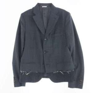 コムデギャルソンオムドゥ 19AW DD-J028 ウール ドッキング チェック テーラードジャケット 買取実績