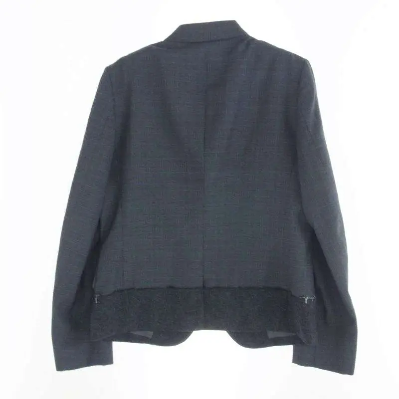 コムデギャルソンオムドゥ 19AW DD-J028 ウール ドッキング チェック