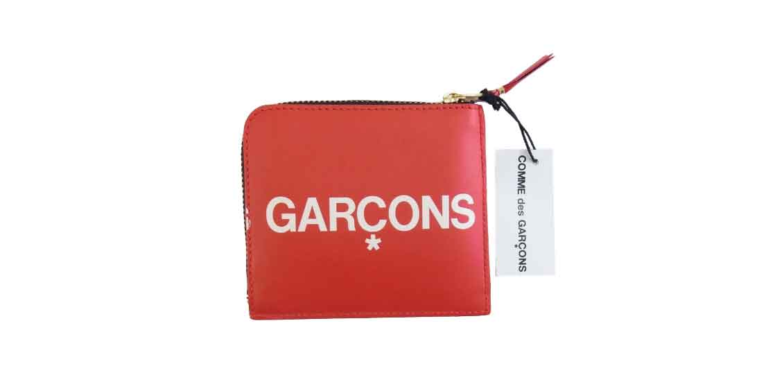 コムデギャルソン 財布 SA 3100HL HUGE LOGO COIN CASE ロゴ コインケース 買取実績