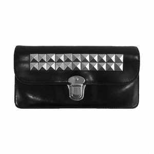 コムデギャルソン 財布 スタッズ 蛇腹 ロング レザーウォレット 買取実績