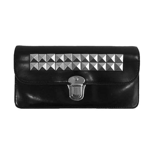 コムデギャルソン 長財布 スタッズ 蛇腹 ユニセックス COMME des GARCONS - コムデギャルソン 長財布 スタッズ 蛇腹 ユニ