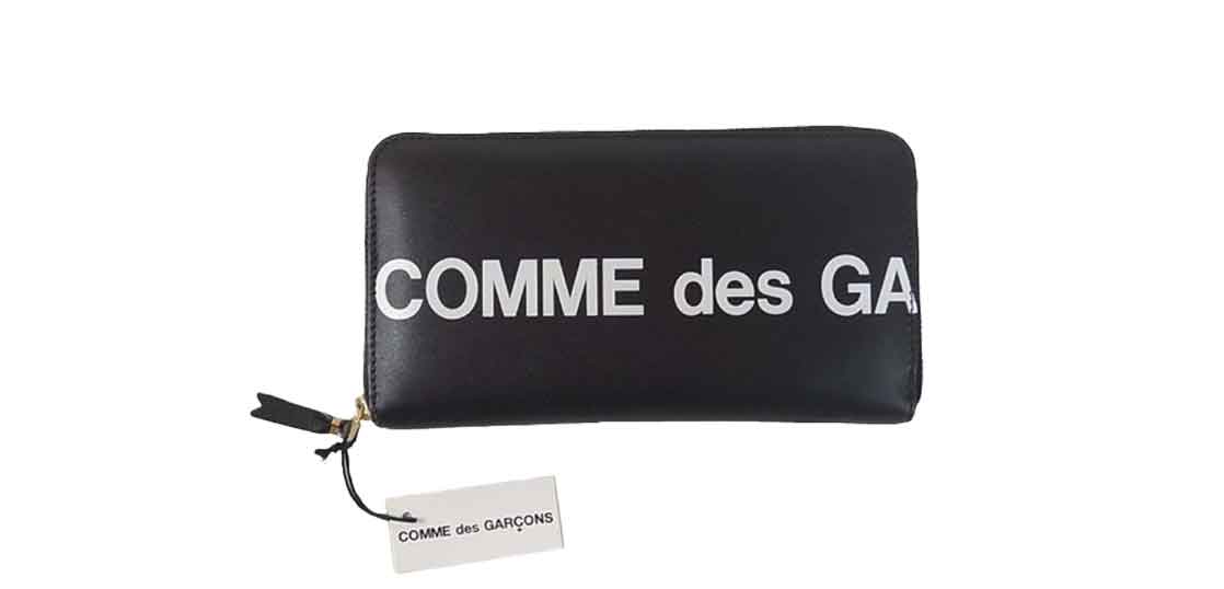 コムデギャルソン 財布 uge logo wallet black 買取実績