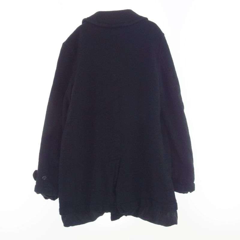 コムデギャルソンオム Pコート ブラック コムデギャルソンオム Pコート ブラック コムデギャルソンオム P