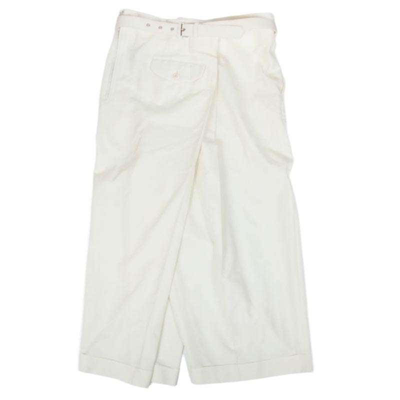 コムデギャルソン 25SS GO-P020 本ライン AD2024 ウール ベルテッド ストレート パンツ 買取実績