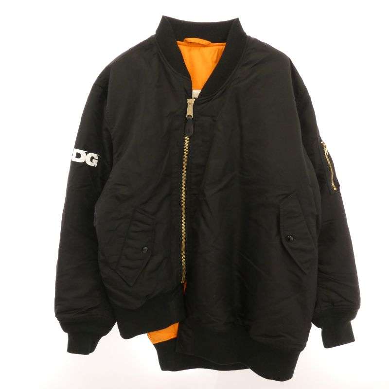 コムデギャルソン CDG x ALPHA アルファ BIAS MA-1 JACKET バイアス 捻じれ ブルゾン フライトジャケット 買取実績 画像