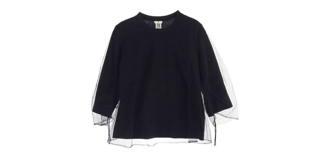 コムデギャルソン ノワール 3C-T001 チュール 7分袖 ギャザースリーブ カットソー 買取実績