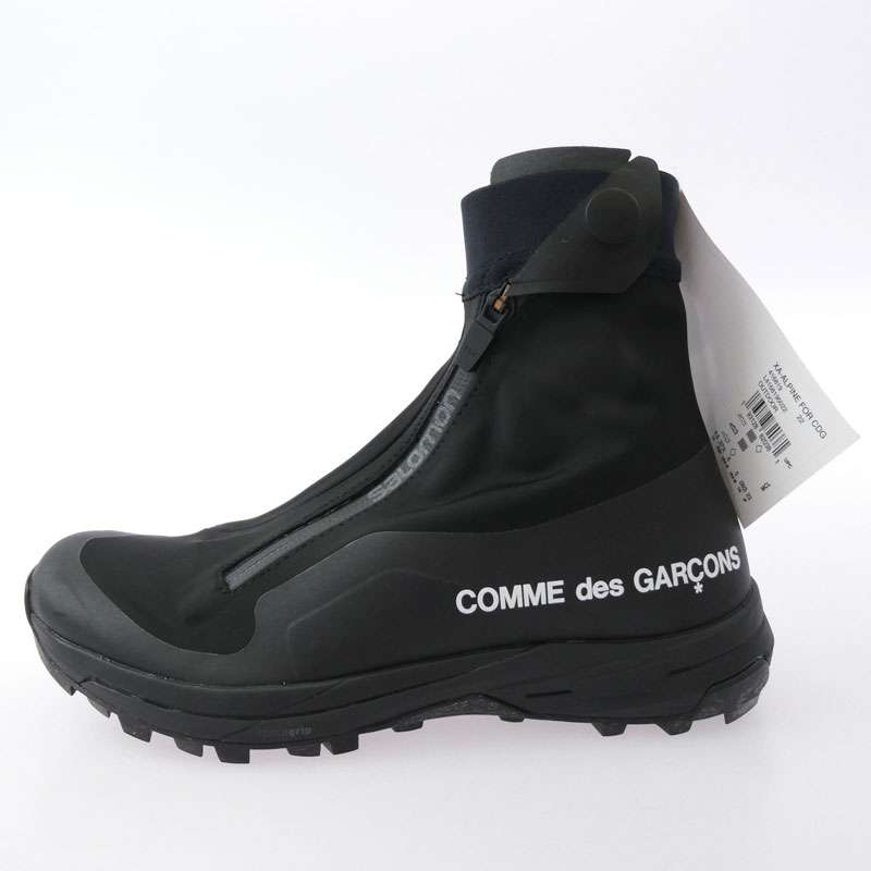 コムデギャルソン SL-CDG-XAA2-BK × Salomon XA-Alpine 2 Black サロモン XA アルパイン 2 ブラック ハイカット スニーカー 買取実績 画像