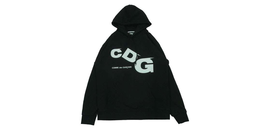コムデギャルソン SZ-T023 CDGロゴプリント HOODED SWEATSHIRT 買取実績