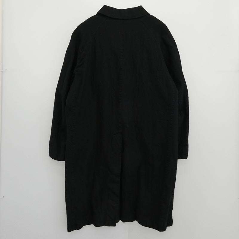 コムデギャルソンオム 24AW HN-C101 ウールサージ 縮絨 ステンカラー コート 買取実績 画像