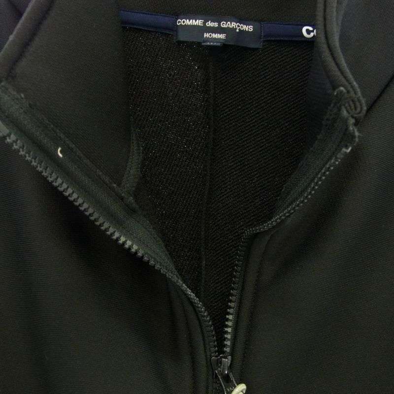 コムデギャルソンオム 24SS HM-T008 CdGHロゴ エステル裏毛スウェット ハーフジップ プルオーバー トレーナー 買取実績 画像