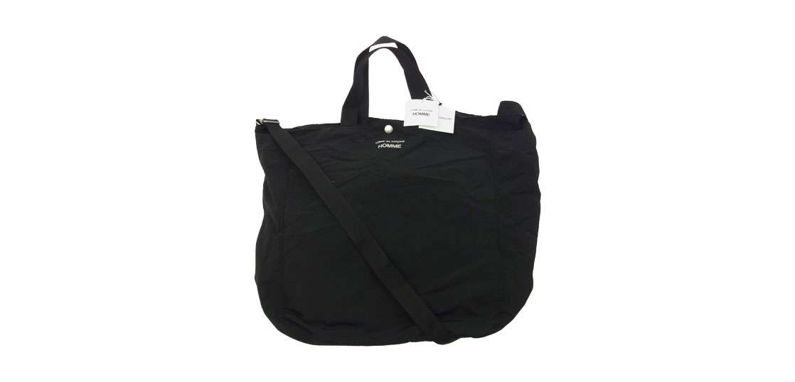 コムデギャルソンオム 25SS HO-K292 Cotton nylon grosgrain bag 買取実績