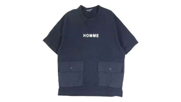 コムデギャルソンオム HOMME AD2021 HI-T017 プリント  クルーネック ヘビーウェイト ポケットデザイン 半袖 Tシャツ 買取実績