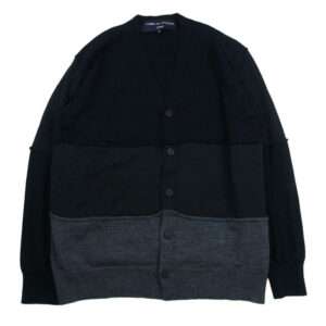 コムデギャルソンオム AD2023 HL-N001-051 梳毛天竺切替カーディガン 買取実績