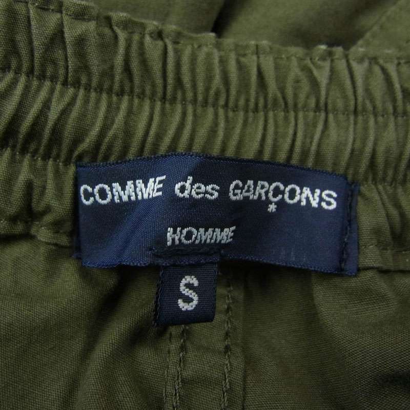 コムデギャルソンオム HM-P033 AD2023 WEATHERCROSS GARMENT DYE EASY SHORTS ウェザークロス ガーメントダイ イージー ショーツ ハーフ パンツ 買取実績 画像