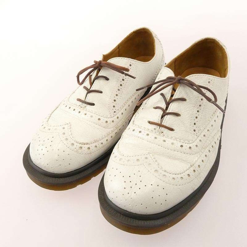 コムデギャルソンオムドゥ 25356 英国製 ウィングチップ メダリオン レザー シューズ 買取実績 画像