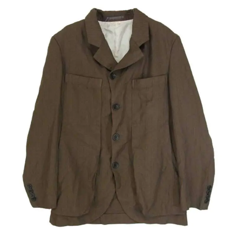 オム コムデギャルソン 田中オム ストライプ 田中 アーカイブarchive HOMMEコムデギャルソンオム GARCONS des COMME ブラウン 00s セットアップ スーツ
