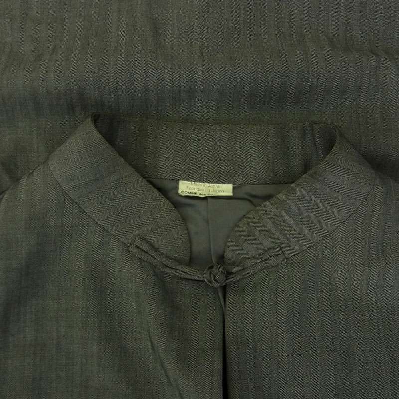 コムデギャルソンオムプリュス 13SS PK-J094 POOR KING期 バックスタッズ チャイナ コート 買取実績 画像