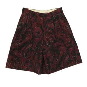 コムデギャルソンオムプリュス 16AW AD2016 PR-P071 甲冑 総柄 ジャガード 2タック ワイド ショートパンツ ショーツ 買取実績