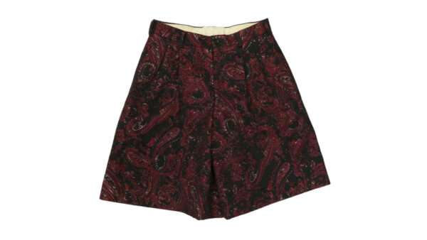 コムデギャルソンオムプリュス 16AW AD2016 PR-P071 甲冑 総柄 ジャガード 2タック ワイド ショートパンツ ショーツ 買取実績