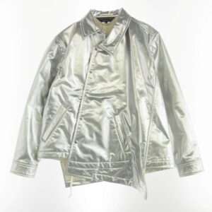 コムデギャルソンオムプリュス 18AW AD2018 PB-J089 White Shock ホワイトショック期 シャイニー加工 シルバー 変形 コーチジャケット 買取実績