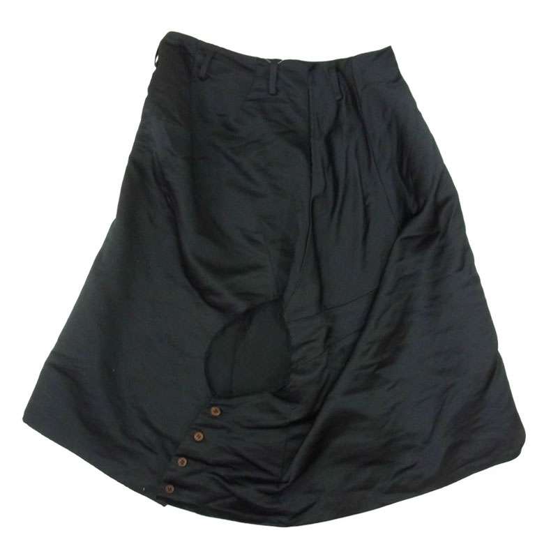 コムデギャルソンオムプリュス 20SS AD2019 PE-A010 ポリエステル縮絨 ポリ縮 変形デザイン スカート 買取実績 画像