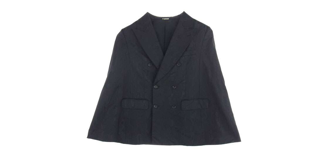 コムデギャルソンオムプリュス 23AW PL-J039 ジオメトリック ダブルブレスト テーラード ケープ ポンチョ ジャケット 買取実績