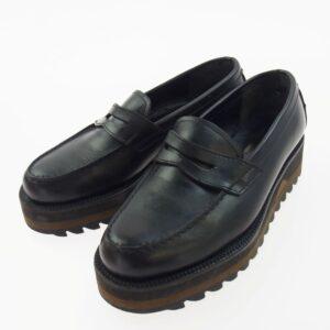 コムデギャルソンオムプリュス 94aw FK04003 縮絨期 シャークソール コインローファー レザー シューズ 買取実績