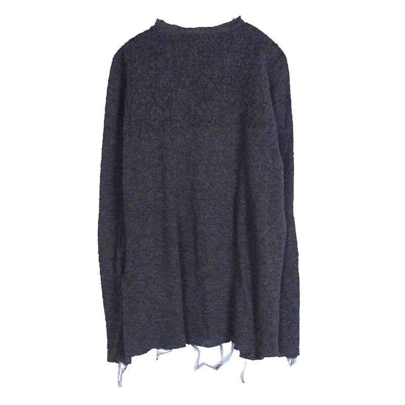 コムデギャルソンオムプリュス AD1994 PT040010 ヴィンテージプリュス 90s 94年製 ウール縮絨 製品加工 アーカイブ ダメージ ニット セーター 買取実績 画像