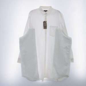 コムデギャルソンオムプリュス AD2018 PB-B015 ファー切替 ボアサイドパネルデザイン オーバーサイズ ロング 長袖 シャツ 買取実績