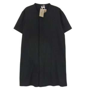 コムデギャルソンオムプリュス AD2024 PN-T008 比翼ジップデザイン クルーネック 半袖 Tシャツ ロング カットソー 買取実績