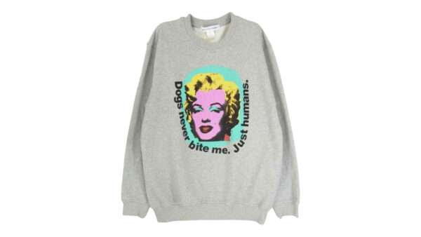 コムデギャルソン 24SS FM-T002 SHIRT シャツ Andy Warhol Marilyn Monroe アンディウォーホル マリリンモンロー クルーネック スウェット トレーナー 買取実績