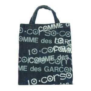 ジュンヤワタナベコムデギャルソン 10 corso como コルソコモ ロゴプリント デニム トート バッグ 買取実績