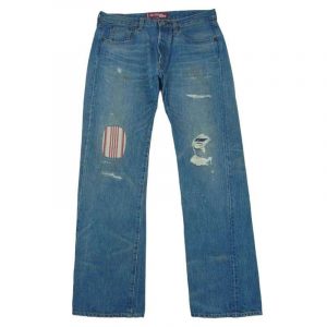 ジュンヤワタナベコムデギャルソンマン 20SS WE-P202 501XX 1947年モデル カスタマイズ リペア加工 綿デニム製品加工 パンツ 買取実績