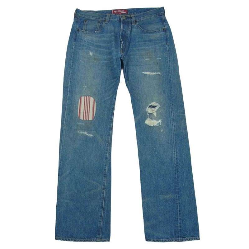 ジュンヤワタナベコムデギャルソンマン 20SS WE-P202 501XX 1947年モデル カスタマイズ リペア加工 綿デニム製品加工 パンツ 買取実績