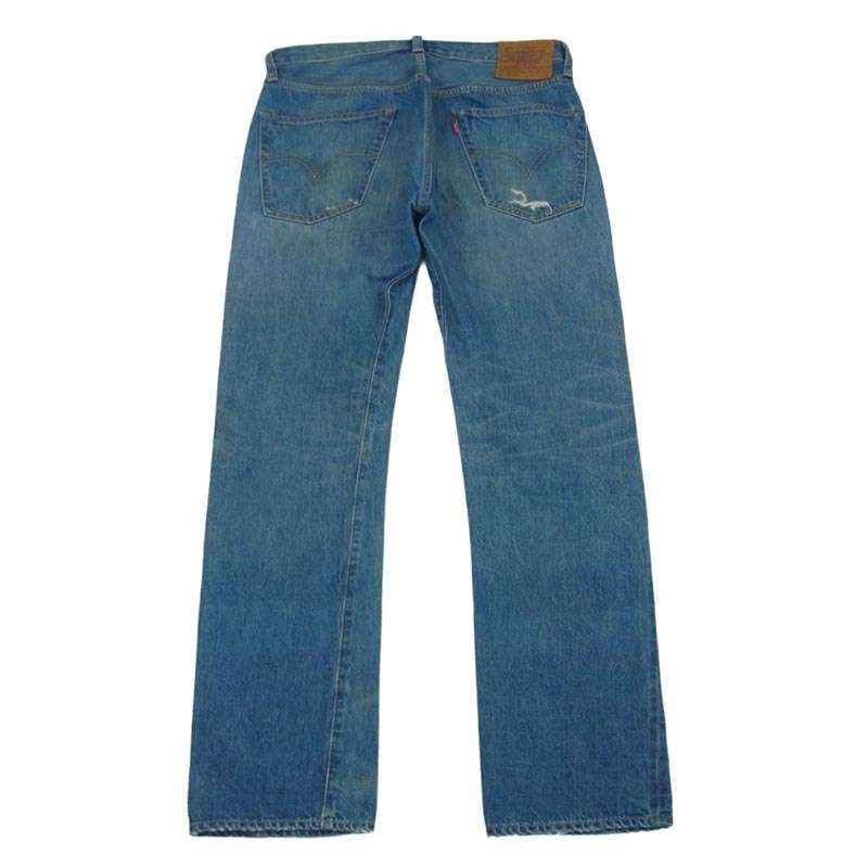 ジュンヤワタナベコムデギャルソンマン 20SS WE-P202 501XX 1947年モデル カスタマイズ リペア加工 綿デニム製品加工 パンツ 買取実績 画像