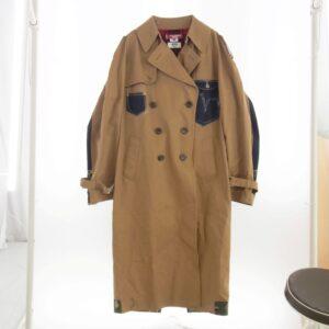 ジュンヤワタナベコムデギャルソンマン 22AW WJ-C902 LEVIS リーバイス Ｗネーム AD2022 デニム切替 再構築 トレンチコート 買取実績
