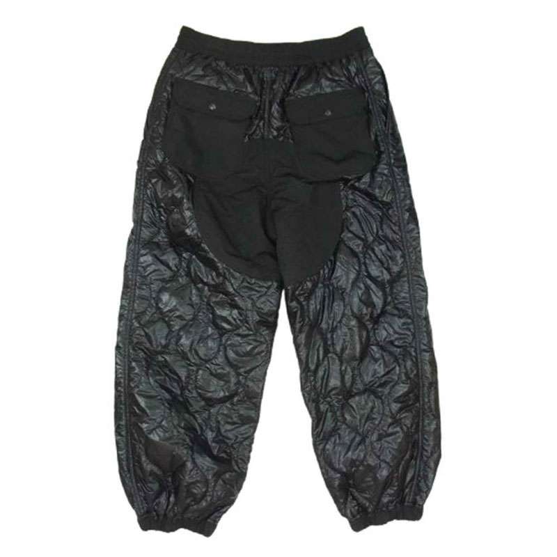 ジュンヤワタナベコムデギャルソンマン 23AW WL-P032 ナイロン 中綿 キルティング イージー パンツ 買取実績 画像